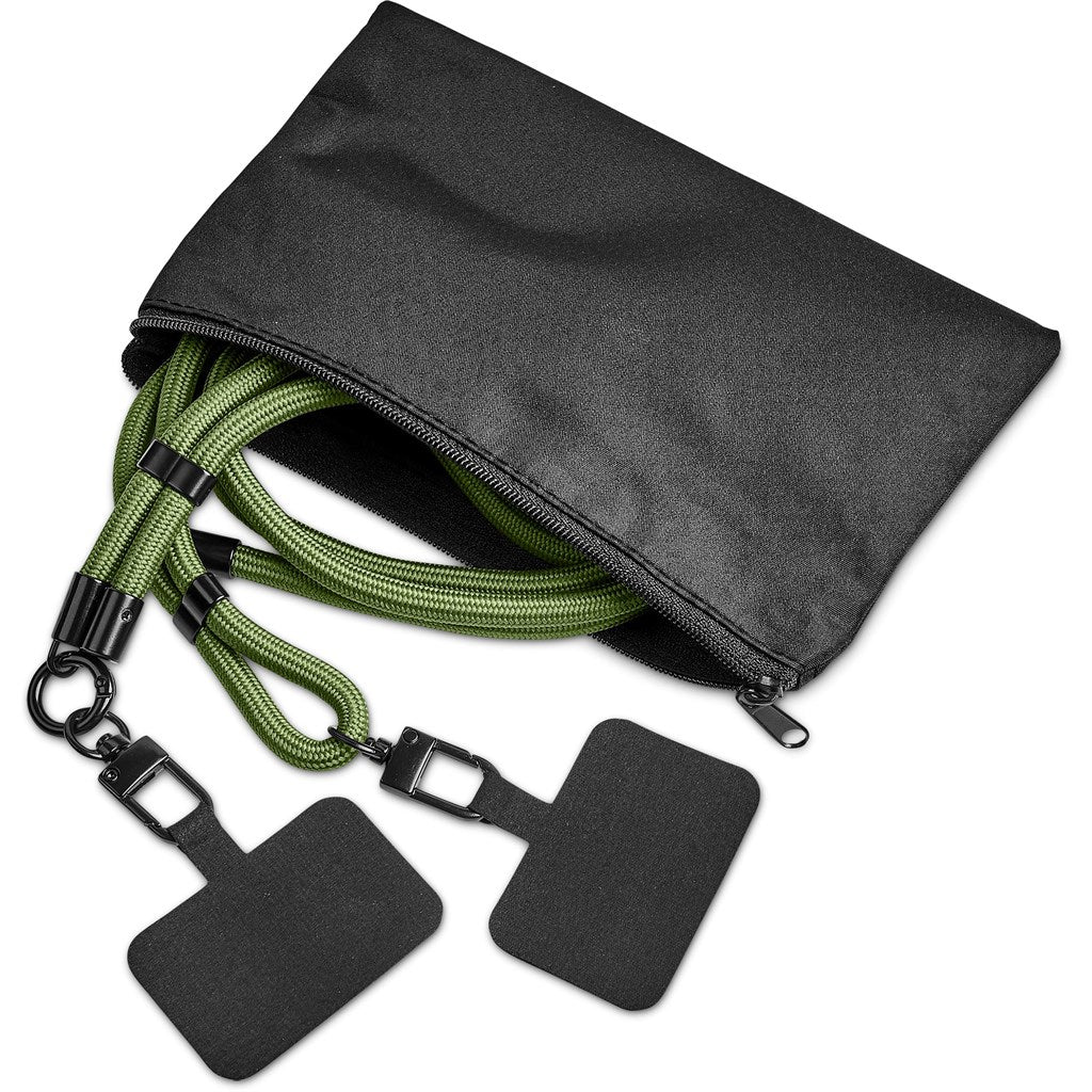 Altitude Fusion Crossbody & Wrist Phone Strap Set in Pouch