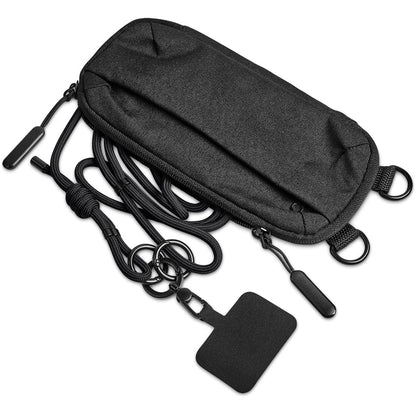 Altitude Glam Recycled PET Crossbody Bag & Phone Strap