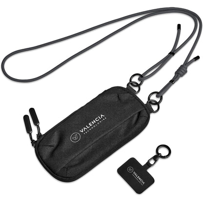 Altitude Glam Recycled PET Crossbody Bag & Phone Strap
