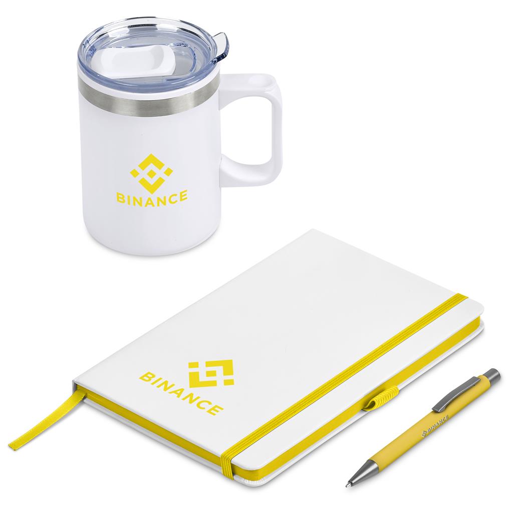 Altitude Wisteria Kraft Gift Set - Yellow