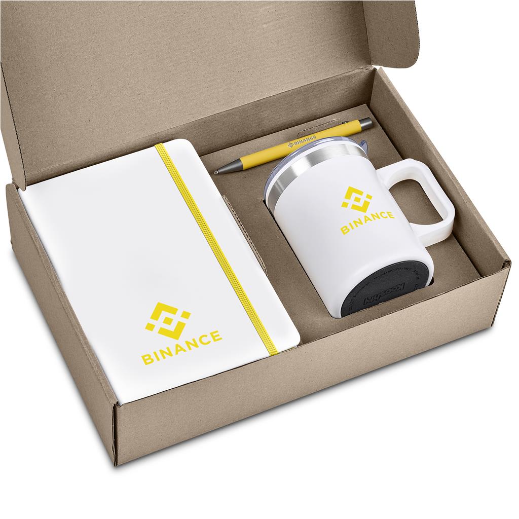 Altitude Wisteria Kraft Gift Set - Yellow