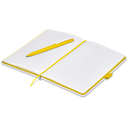 Olson Notebook & Pen Set - Yellow