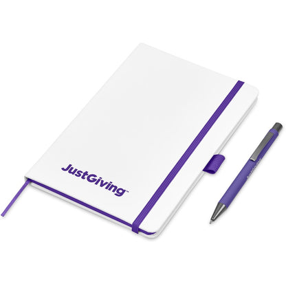 Duncan Notebook & Pen Set - Purple