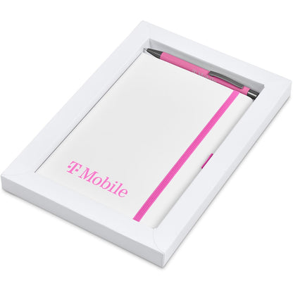 Duncan Notebook & Pen Set - Pink