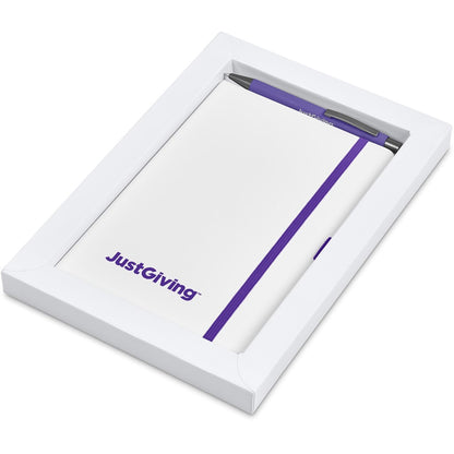 Duncan Notebook & Pen Set - Purple