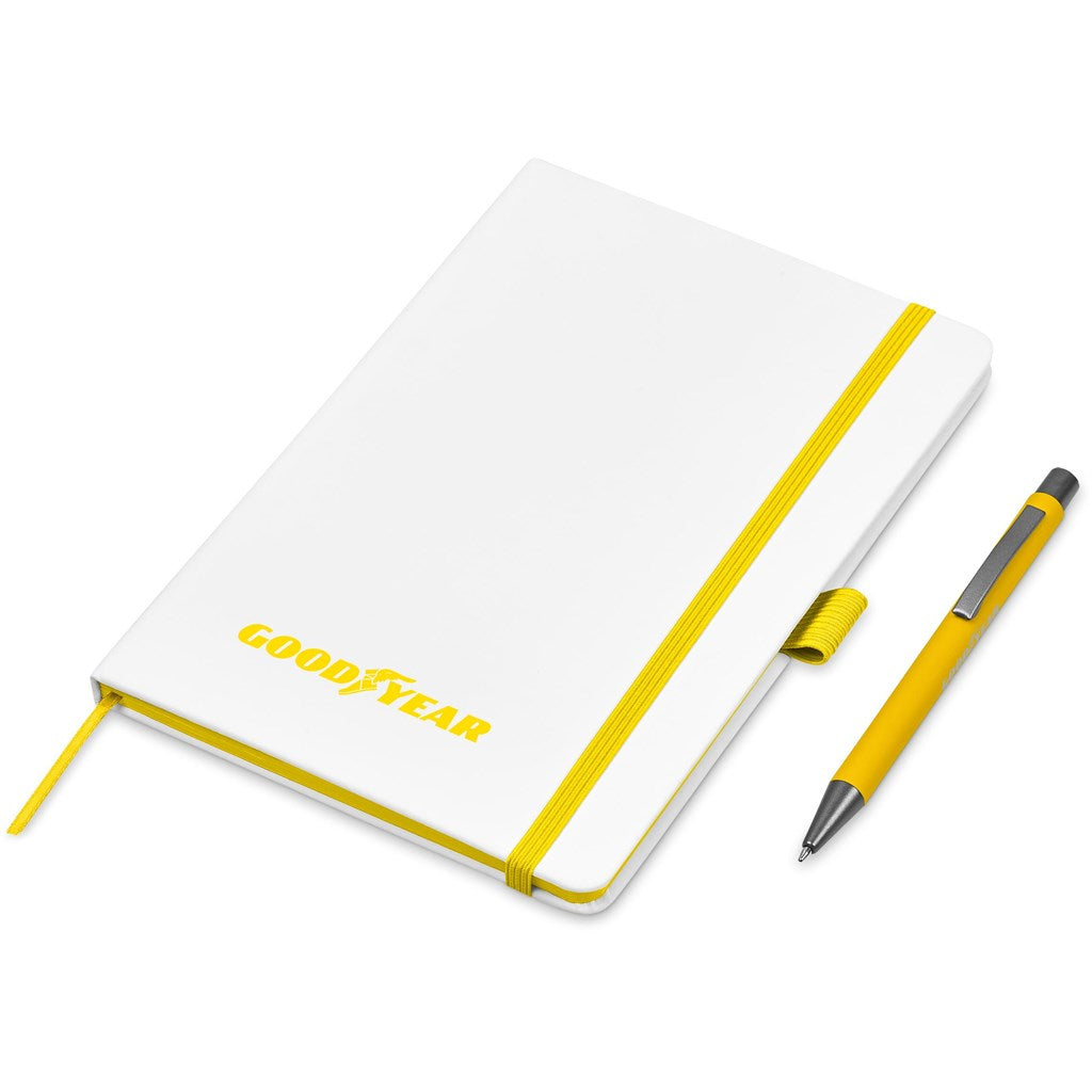 Duncan Notebook & Pen Set - Yellow
