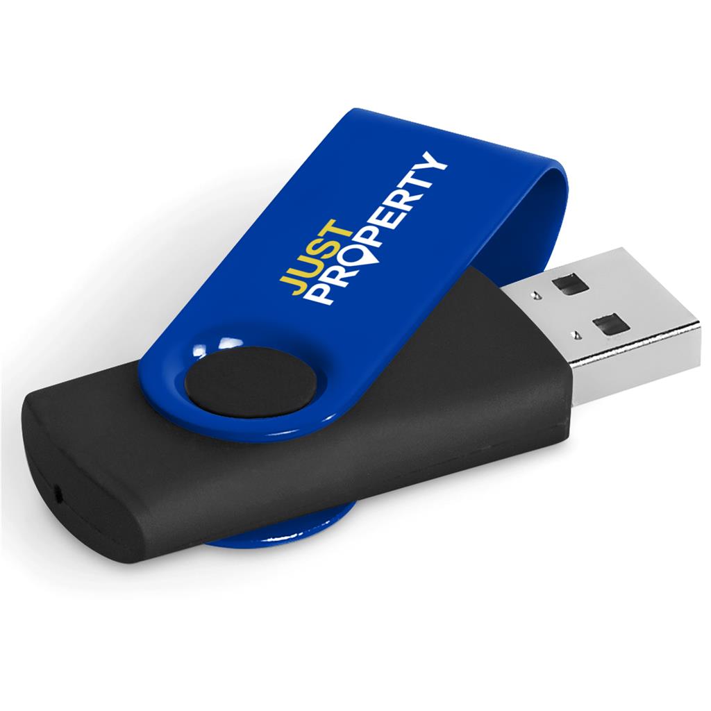 Axis Gyro Black Flash Drive - 32GB