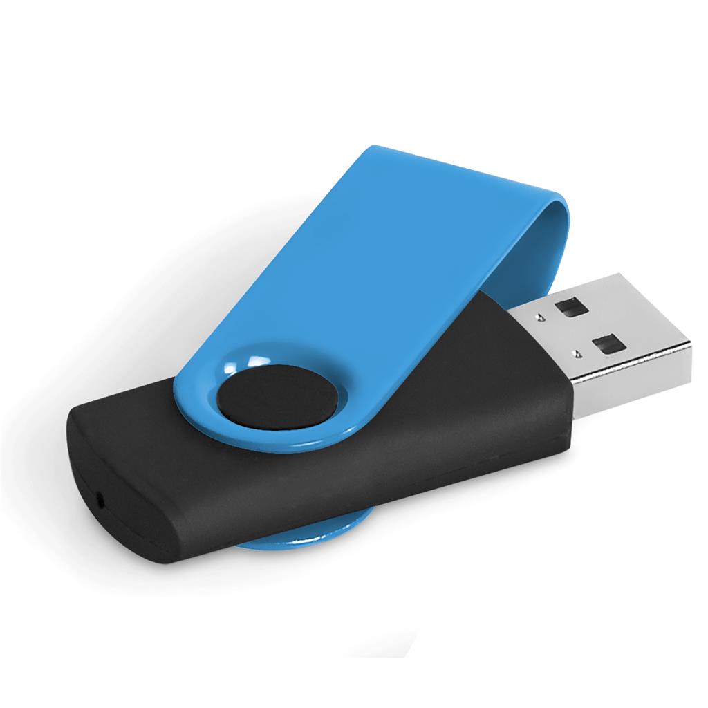Axis Gyro Black Flash Drive - 32GB