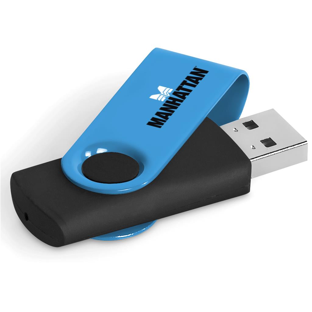 Axis Gyro Black Flash Drive - 32GB