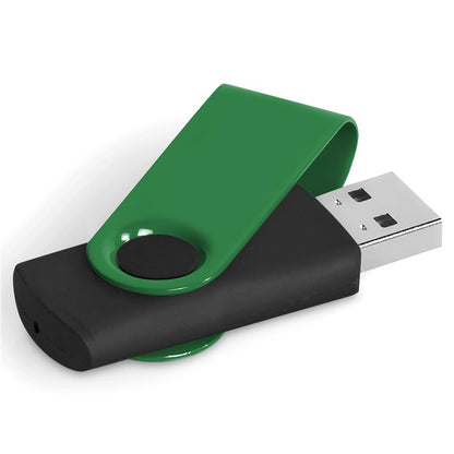Axis Gyro Black Flash Drive - 32GB
