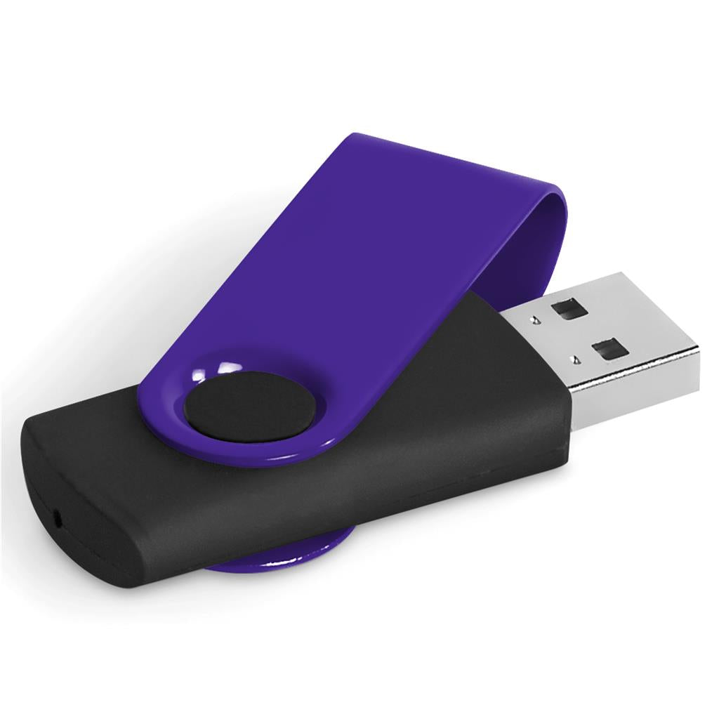 Axis Gyro Black Flash Drive - 32GB