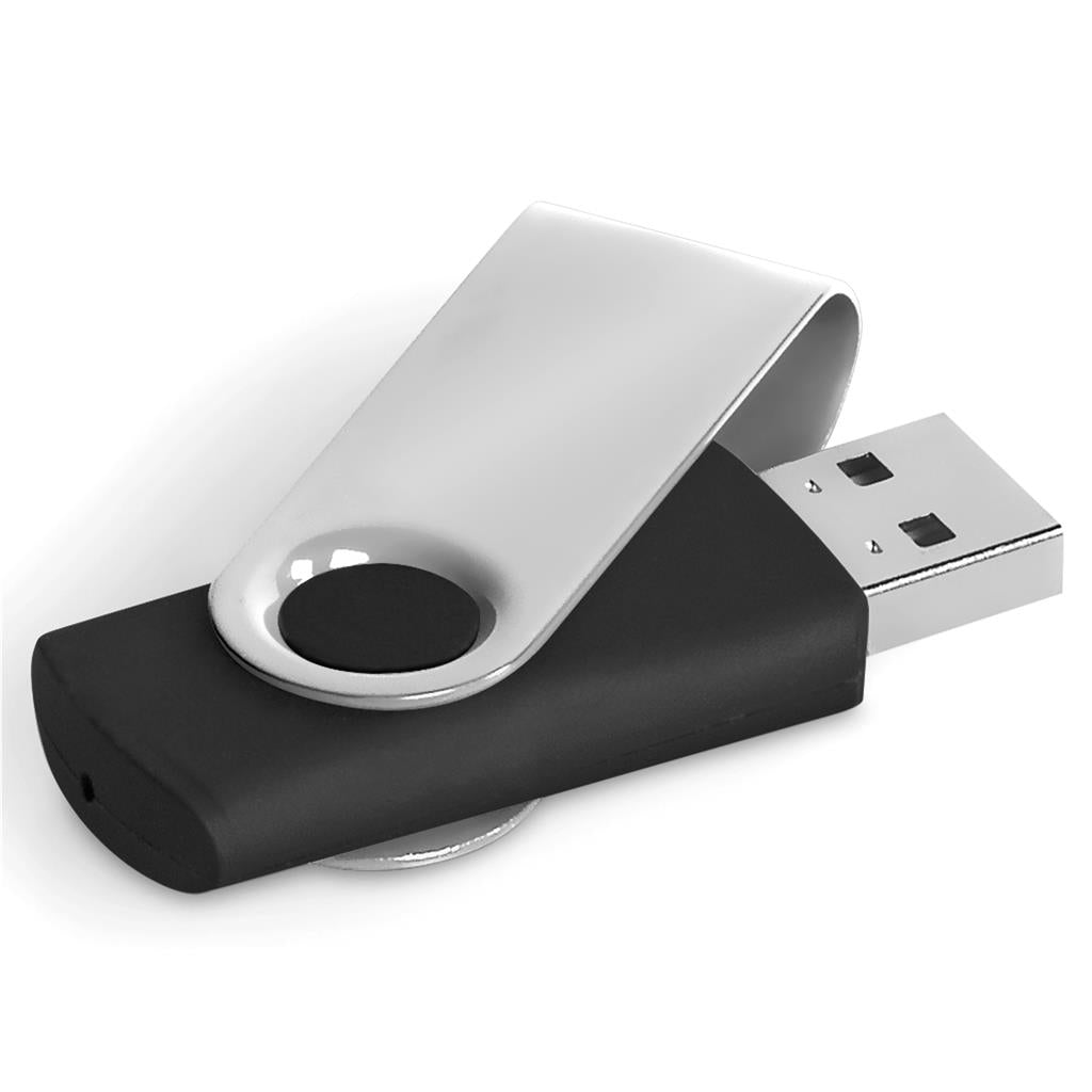 Axis Gyro Black Flash Drive - 32GB
