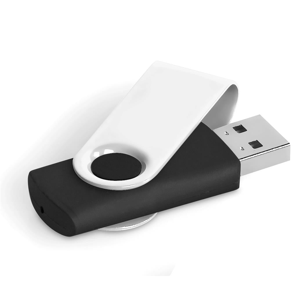 Axis Gyro Black Flash Drive - 32GB