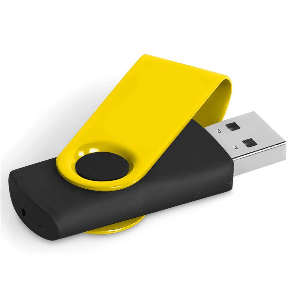 Axis Gyro Black Flash Drive - 32GB