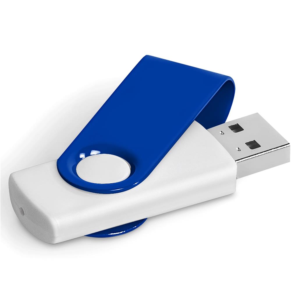 Axis Gyro White Flash Drive - 32GB