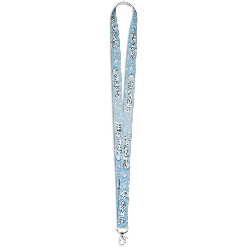 Altitude Snap Hook Clip Double-Sided Sublimation Petersham Lanyard