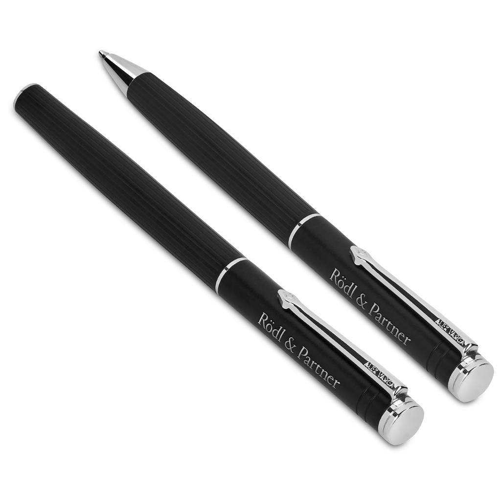 Alex Varga Mollino Ball Pen & Rollerball Set