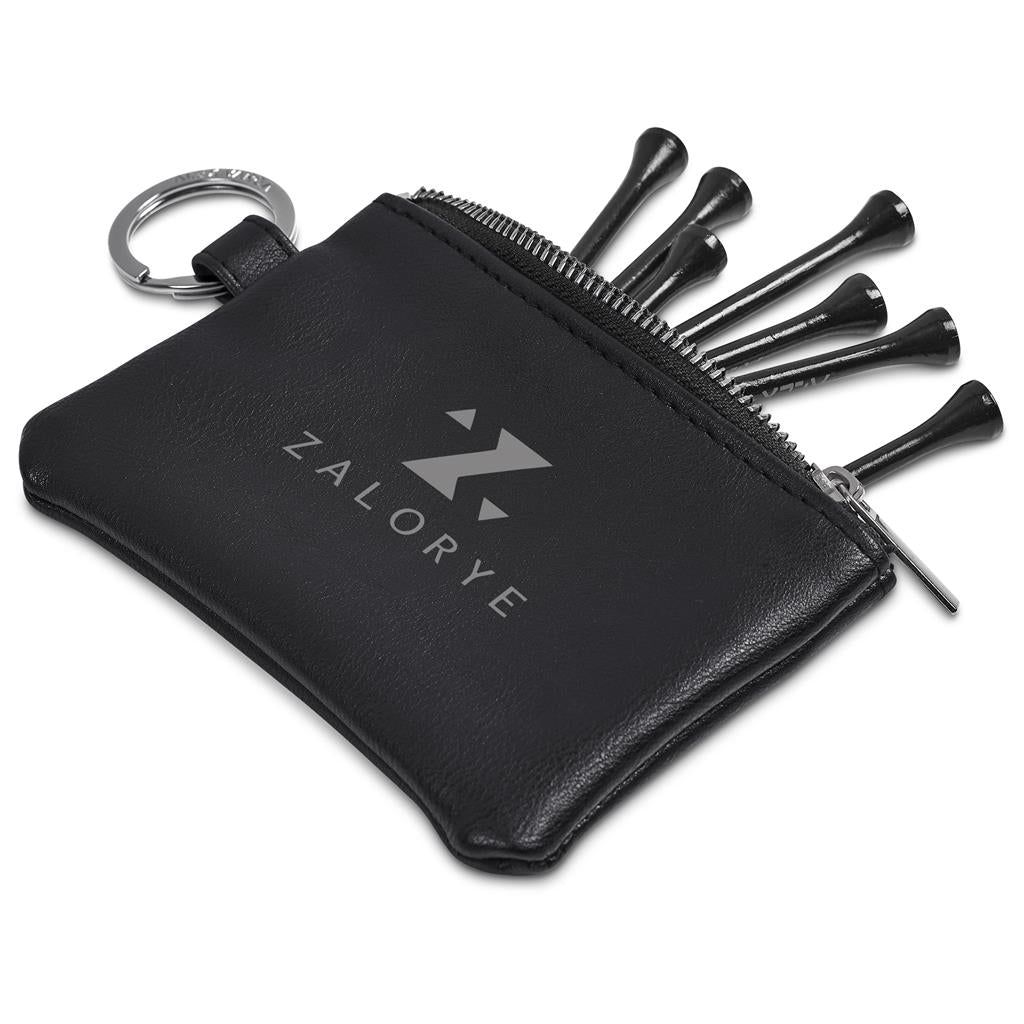 Alex Varga Dinero Pouch and Tees Golf Set