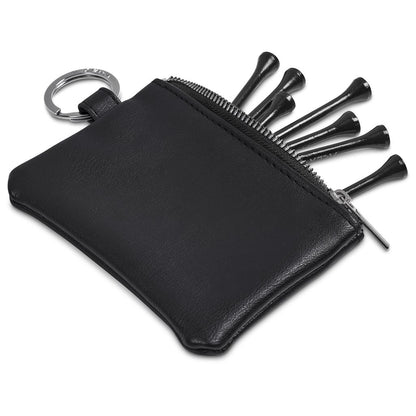 Alex Varga Dinero Pouch and Tees Golf Set