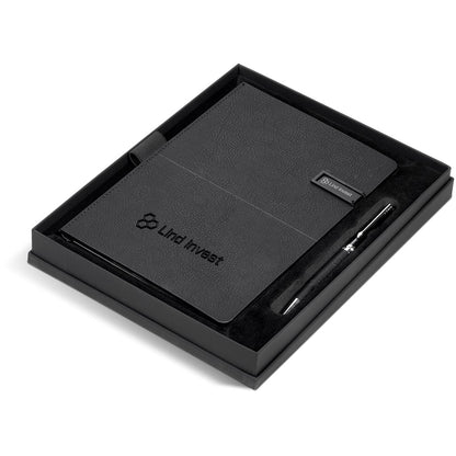Alex Varga Corinthia Flash Drive Notebook & Pen Set - 32GB