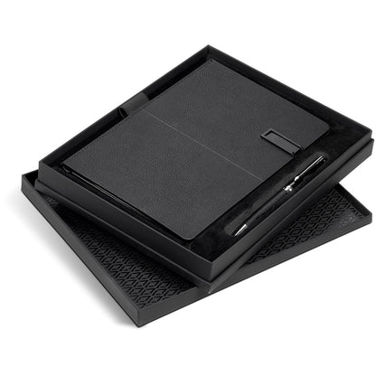 Alex Varga Corinthia Flash Drive Notebook & Pen Set - 32GB