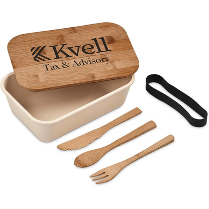 Kooshty Natura Plus Bamboo Fibre Lunch Box Set