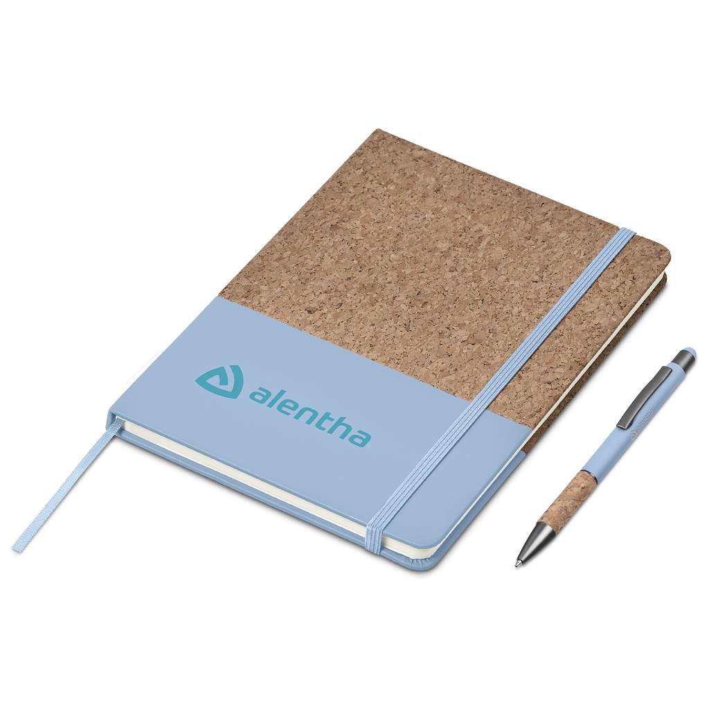 Okiyo Denki Cork Notebook & Pen Set