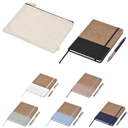 Okiyo Denki Cork Notebook & Pen Set