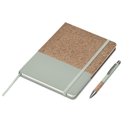 Okiyo Denki Cork Notebook & Pen Set