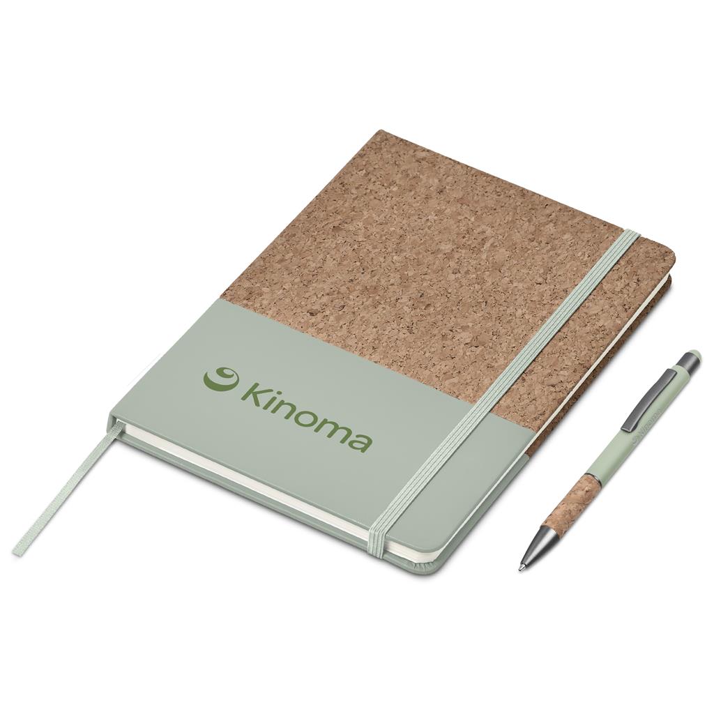 Okiyo Denki Cork Notebook & Pen Set