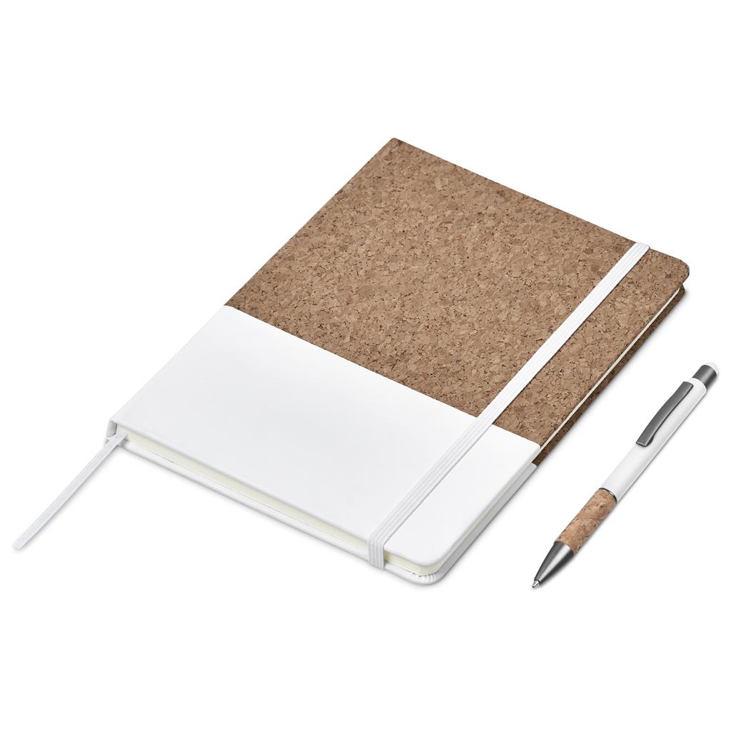 Okiyo Denki Cork Notebook & Pen Set