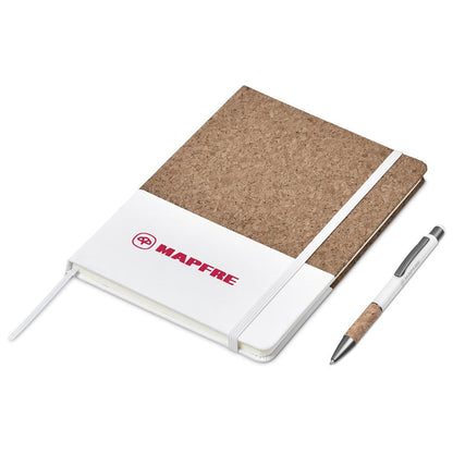 Okiyo Denki Cork Notebook & Pen Set