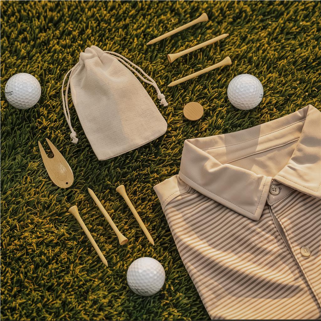 Okiyo Nikko Bamboo Golf Accessories Set