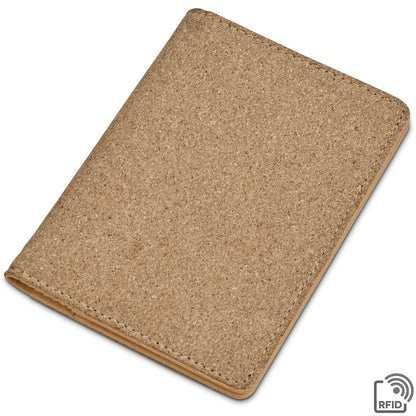 Okiyo Bouken Cork Passport Holder