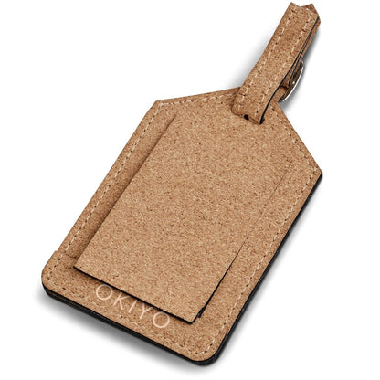 Okiyo Bouken Cork Luggage Tag