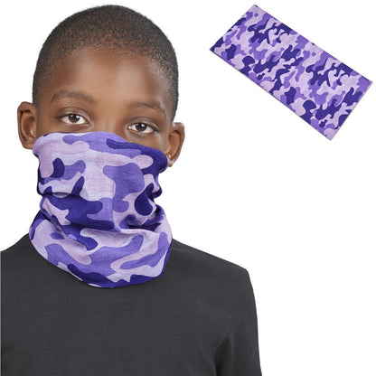 Kids Camo Flexi Tubular Bandana