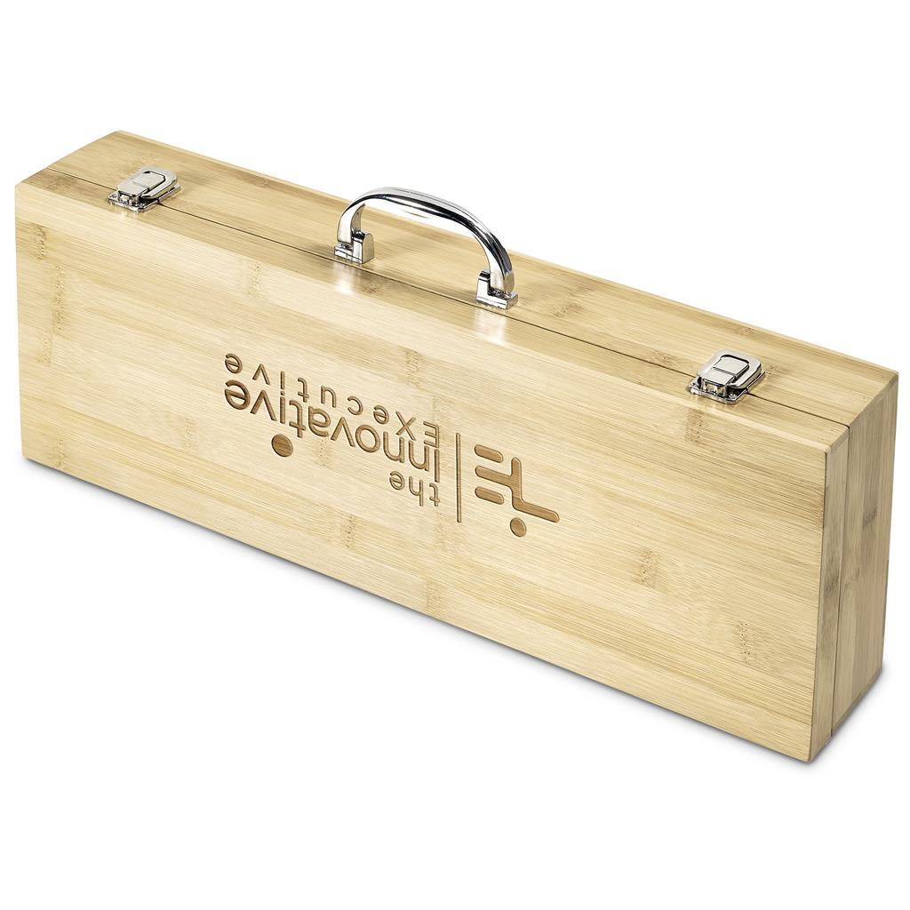 Okiyo Yakiniku Bamboo 5-Piece Braai Set