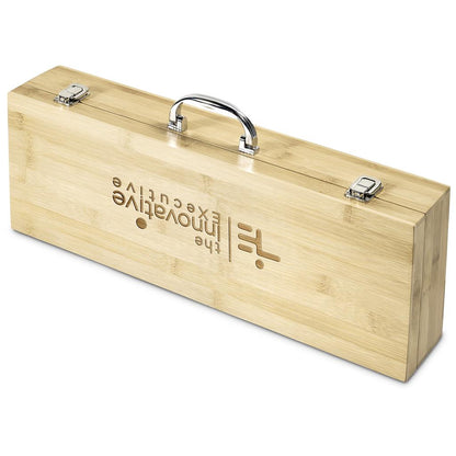 Okiyo Yakiniku Bamboo 5-Piece Braai Set