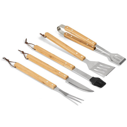 Okiyo Yakiniku Bamboo 5-Piece Braai Set