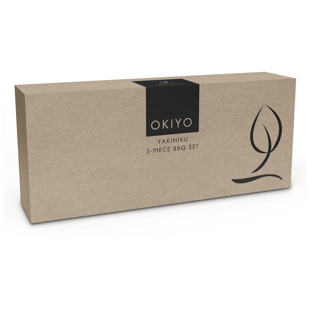 Okiyo Yakiniku Bamboo 5-Piece Braai Set