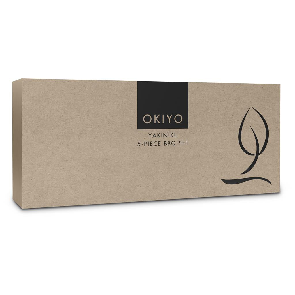 Okiyo Yakiniku Bamboo 5-Piece Braai Set