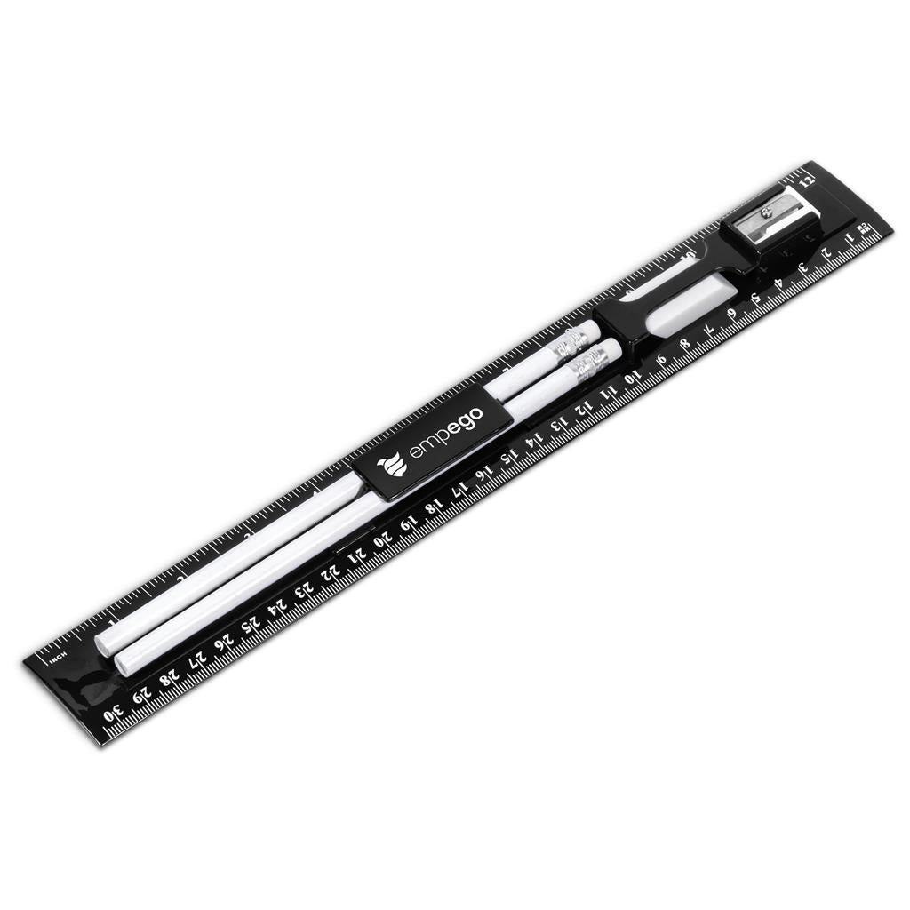 Altitude Scholar Stationery Set - Black