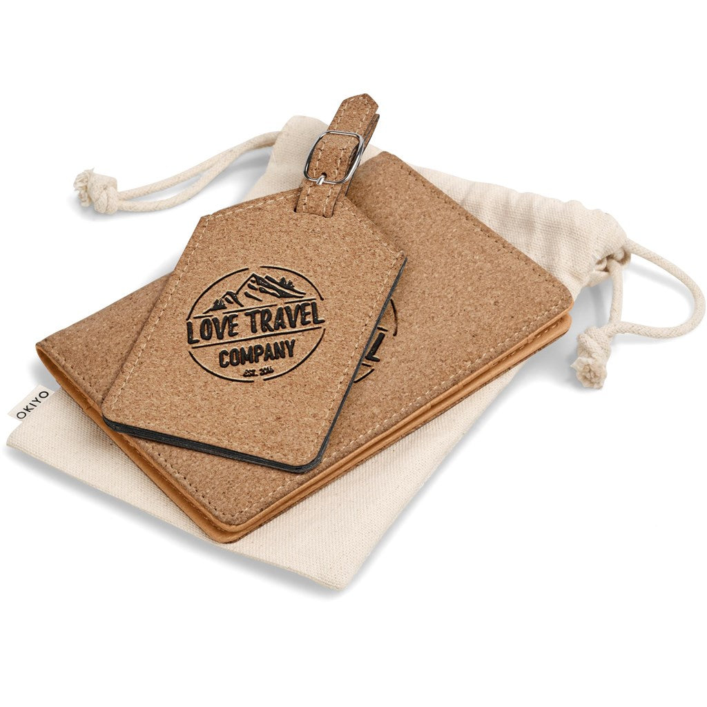 Okiyo Bouken Cork Travel Gift Set
