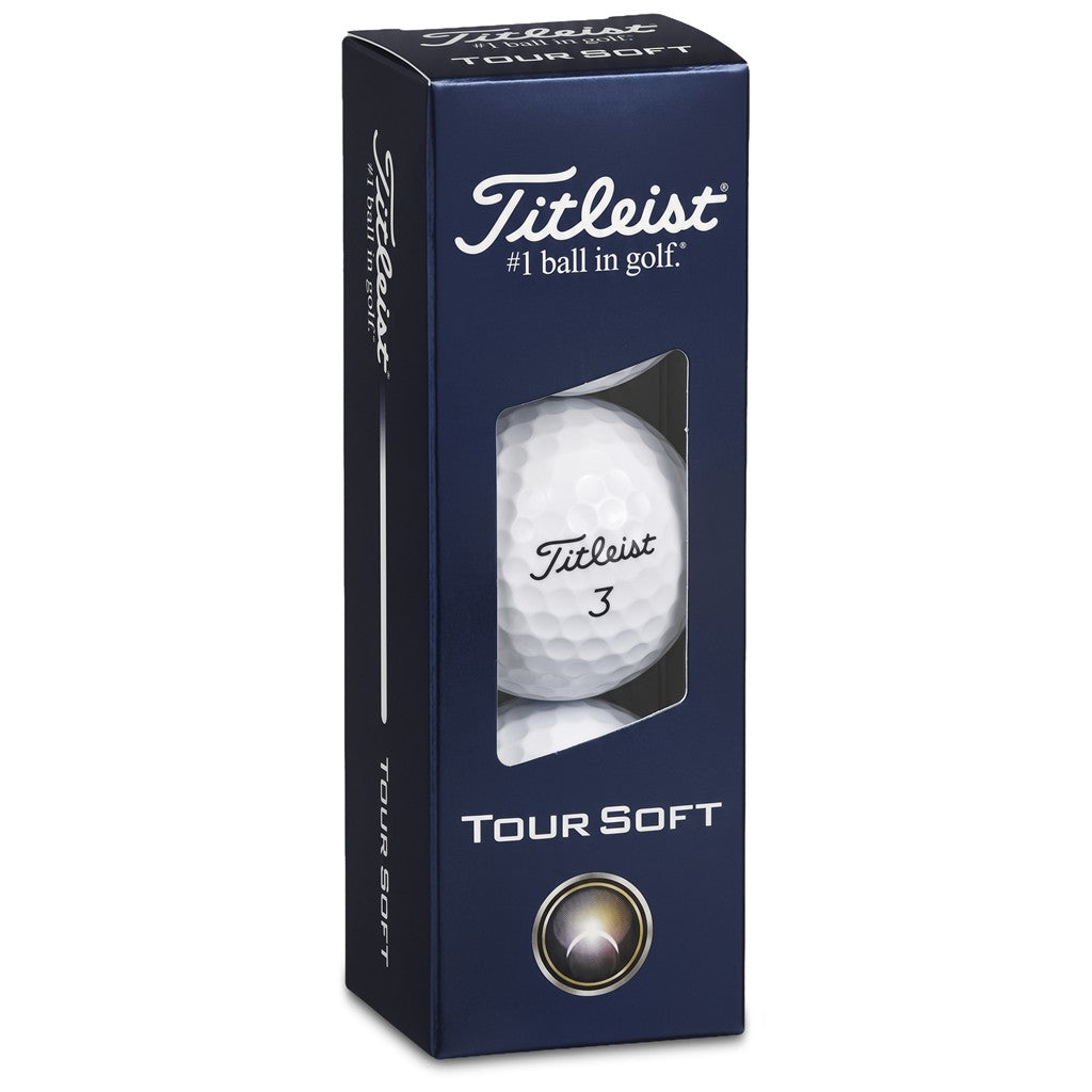 Titleist Tour Soft Golf Balls (Sleeve of 3)