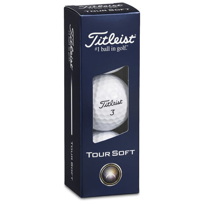 Titleist Tour Soft Golf Balls (Sleeve of 3)
