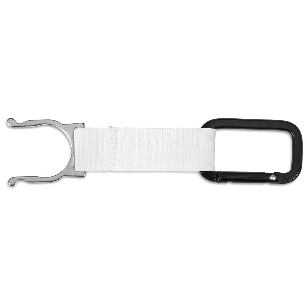 Altitude Meridian Carabiner Single-Sided Sublimated Petersham Bottle Strap