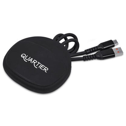 Altitude Stodle Fast Charge USB-A to Type-C Charging Cable in Pouch
