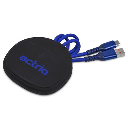 Altitude Stodle Fast Charge USB-A to Type-C Charging Cable in Pouch