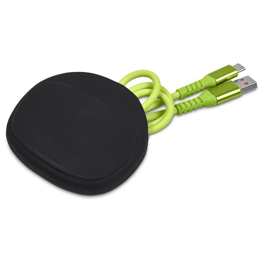 Altitude Stodle Fast Charge USB-A to Type-C Charging Cable in Pouch