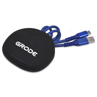 Altitude Stodle Fast Charge USB-A to Type-C Charging Cable in Pouch